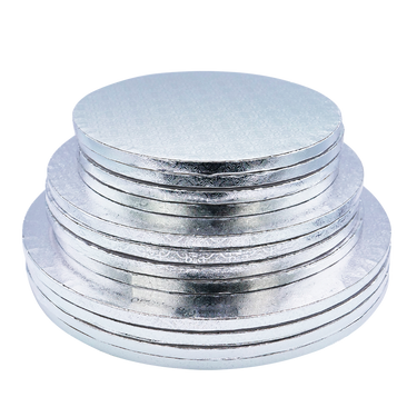 Base Alta Redonda Ø35cm Prata - PME